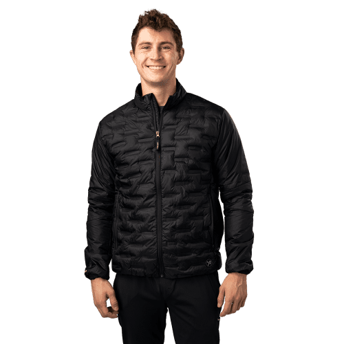 1064050 HOL24 APPAREL FLC PACKABLE PUFFER SR BLK catalog M