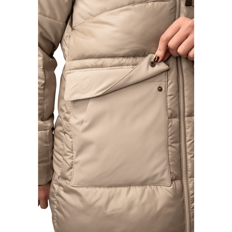 1064065 HOL24 APPAREL ULTIMATEPUFFER WMN TAN 1423