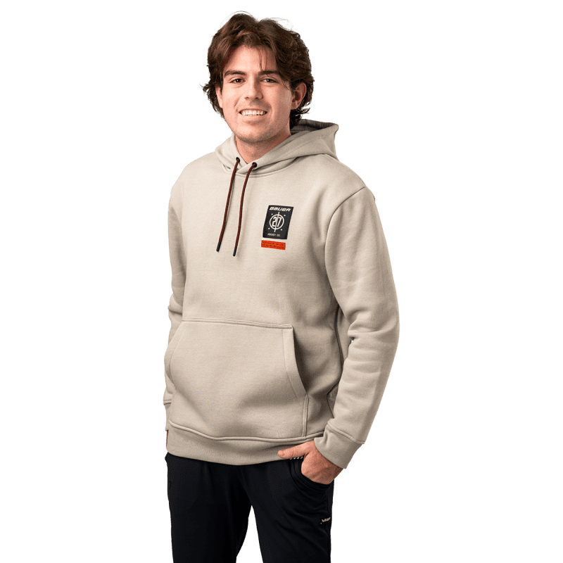 1064086 HOL24 APPAREL LINED FLEECE HOODIE SR GRY 0496