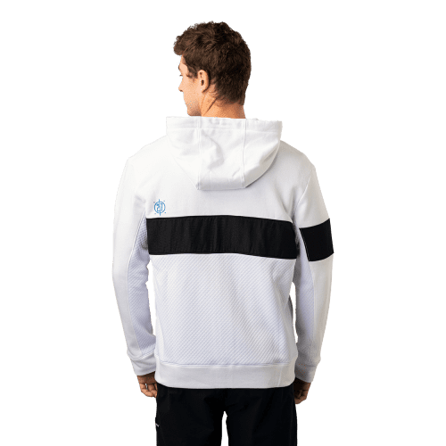 1064087 HOL24 APPAREL TEXTURED FULLZIP SR WHT 0552