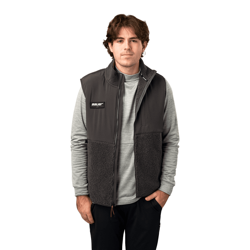 1064090 HOL24 APPAREL SHERPA VEST SR DKGRY catalog