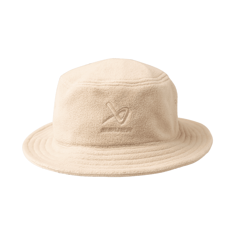 1064123 HOL24 APPAREL FLEECE BUCKETHAT SR TAN catalog front